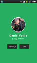User profile page